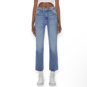 Mother The Hustler Ankle High Rise Skinny Flare Scenic Route 25